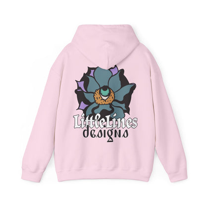 LittleLinesdesigns warmth | Colorful Floral Graphic Hoodie