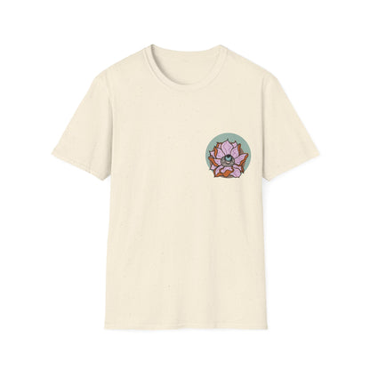 | LittleLinesdesigns | Lotus Flower Graphic softstyle tee