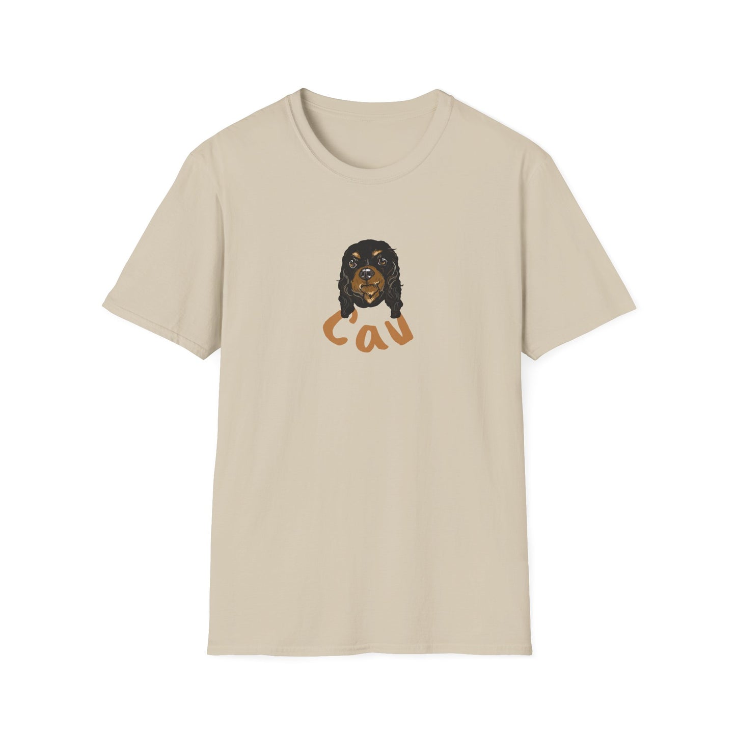 Cavalier font Pet T-Shirt | Dog art | LittleLinesdesigns
