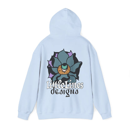 LittleLinesdesigns warmth | Colorful Floral Graphic Hoodie
