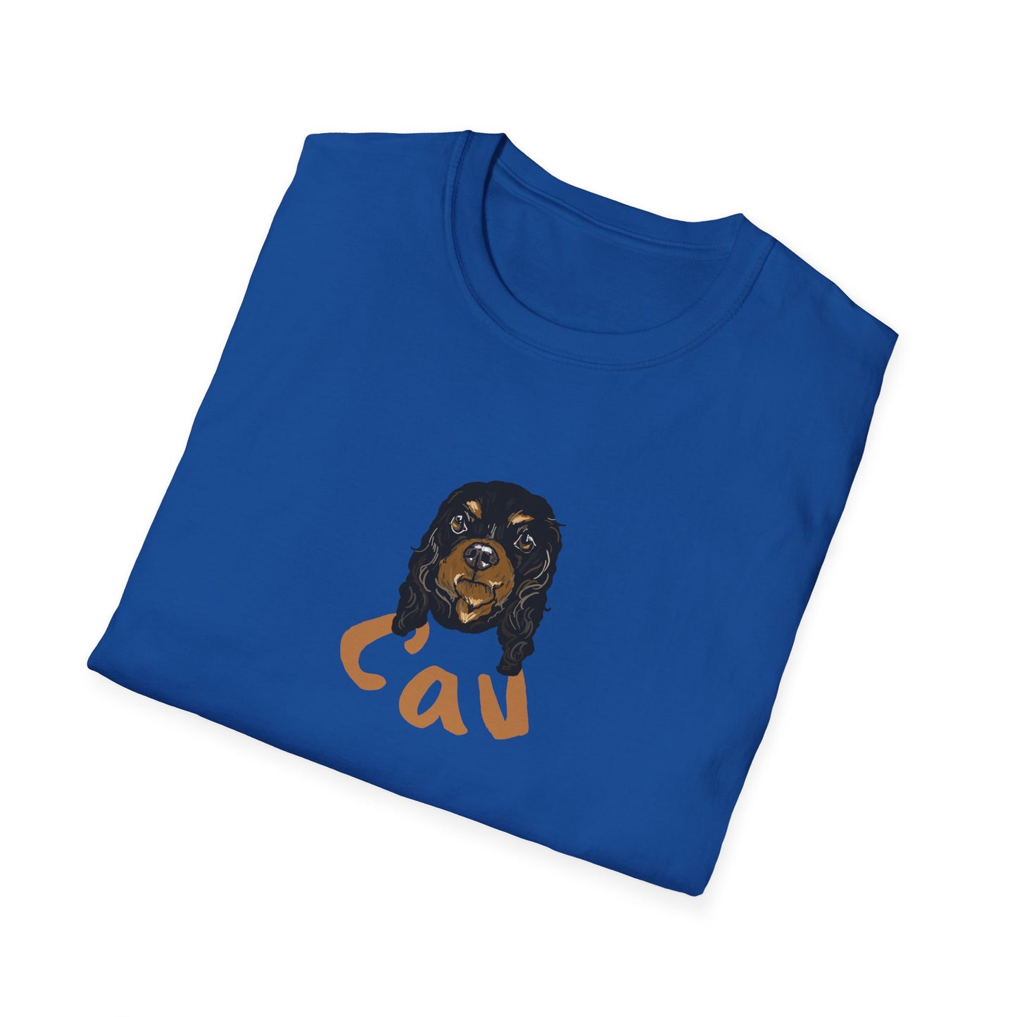 Cavalier font Pet T-Shirt | Dog art | LittleLinesdesigns