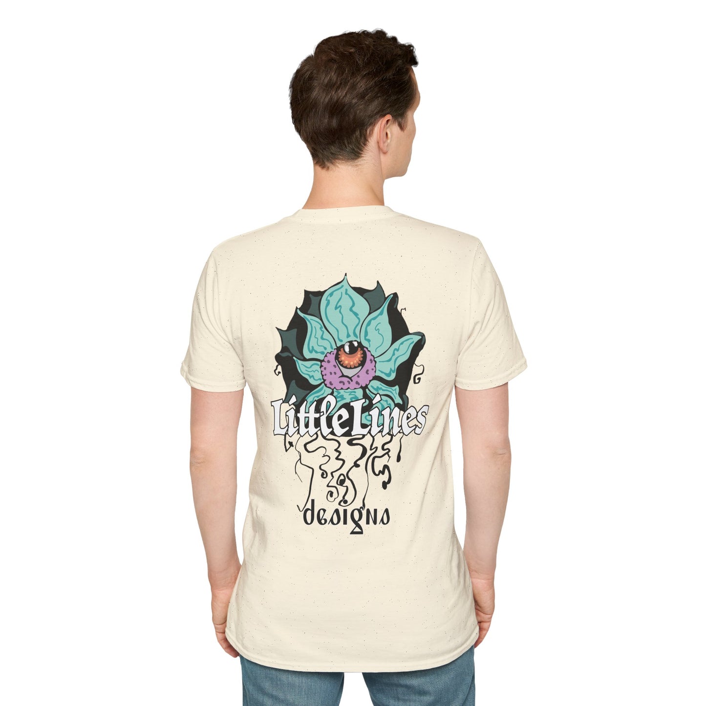 | LLd | Lotus Flower Graphic softstyle tee