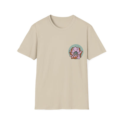 | LittleLinesdesigns | Lotus Flower Graphic softstyle tee