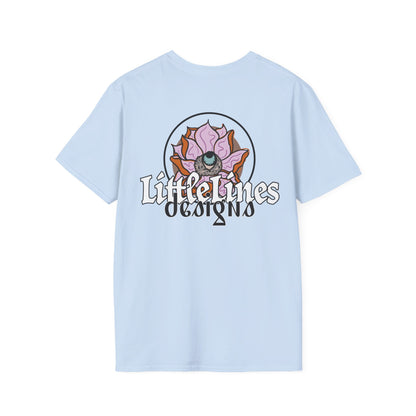Artist wear T-shirt | Lotus Flower design | LittleLinesdesigns