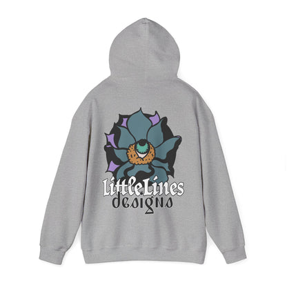 LittleLinesdesigns warmth | Colorful Floral Graphic Hoodie