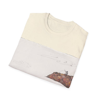 Ocean Lanscape "on the rocks" T-shirt | "Surrounds" Landscape collection | LittleLinesdesigns