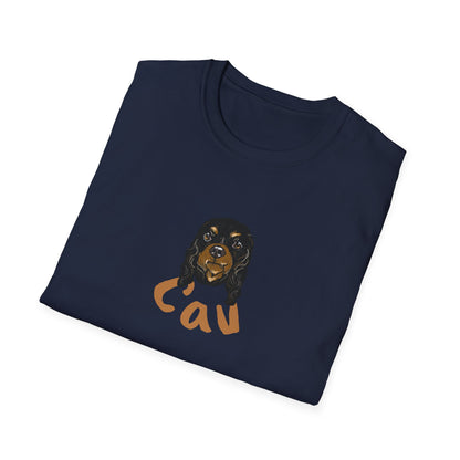 Cavalier font Pet T-Shirt | Dog art | LittleLinesdesigns
