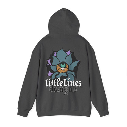 LittleLinesdesigns warmth | Colorful Floral Graphic Hoodie
