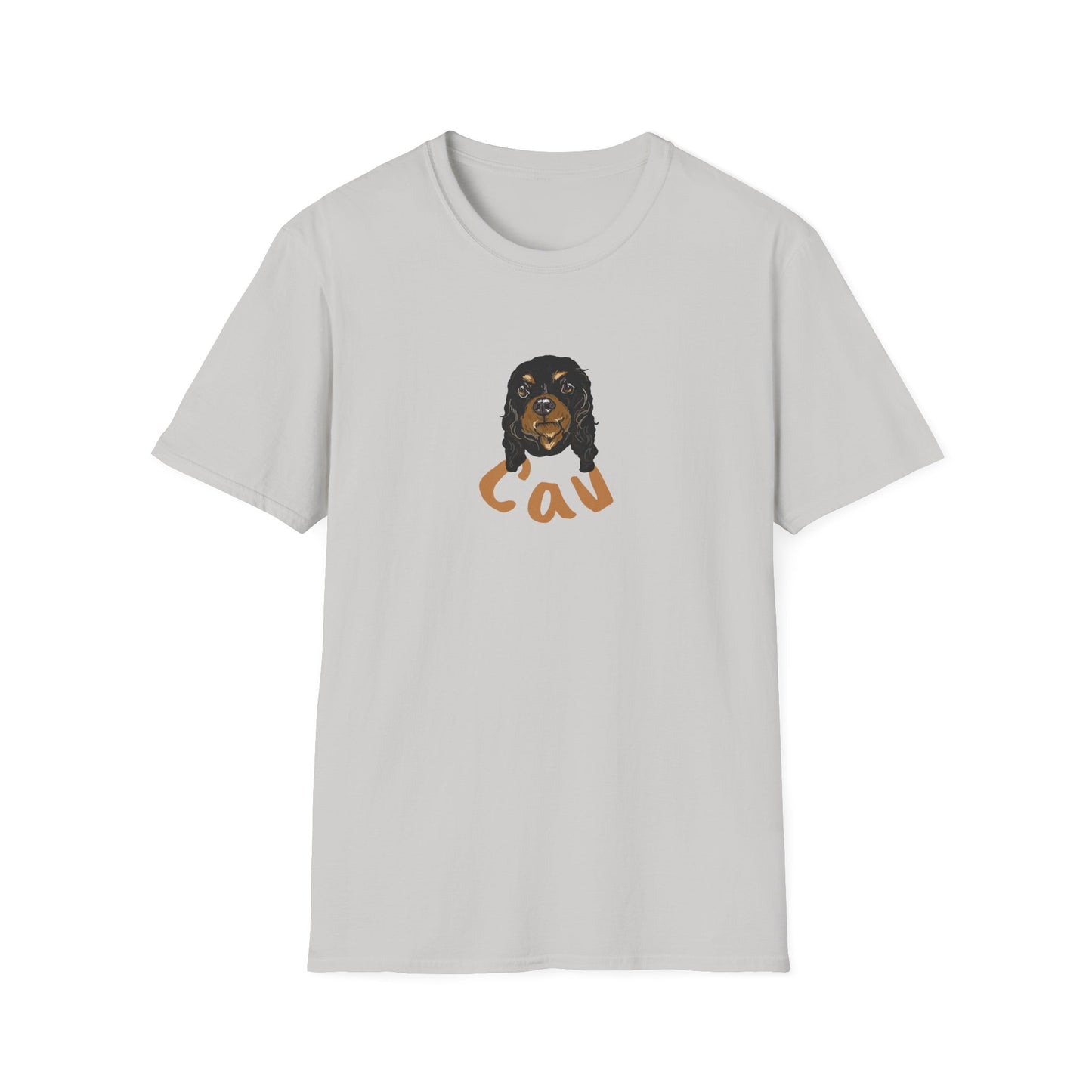 Cavalier font Pet T-Shirt | Dog art | LittleLinesdesigns