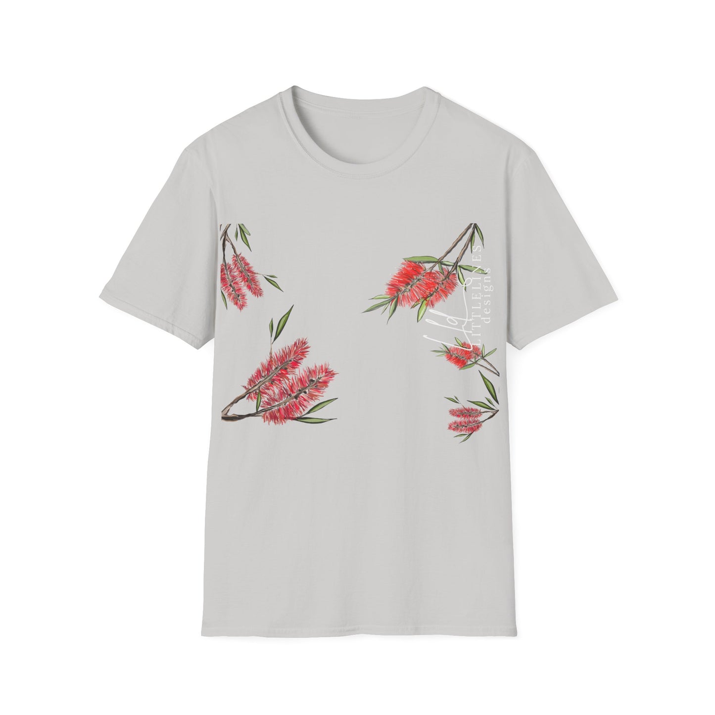 | Australian bottlebrush | "Surrounds" Floral Landscape collection | LittleLinesdesigns