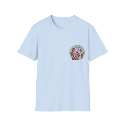 | LittleLinesdesigns | Lotus Flower Graphic softstyle tee