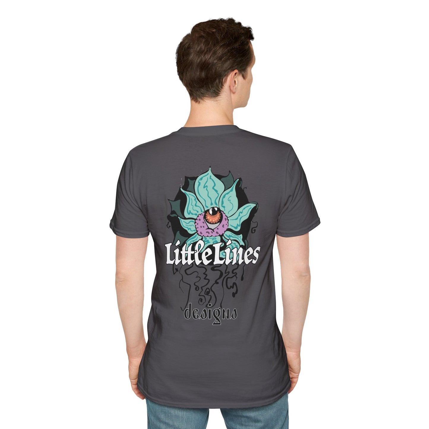| LLd | Lotus Flower Graphic softstyle tee