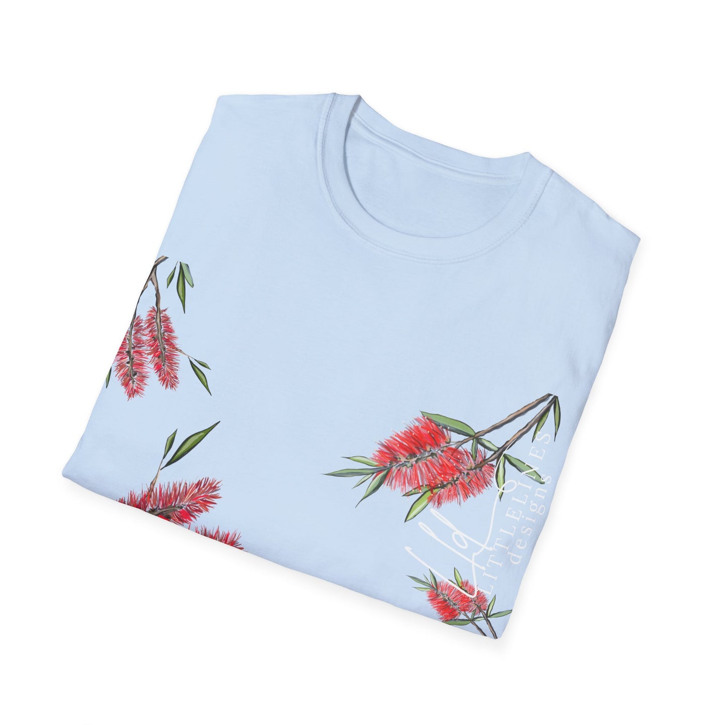 | Australian bottlebrush | "Surrounds" Floral Landscape collection | LittleLinesdesigns