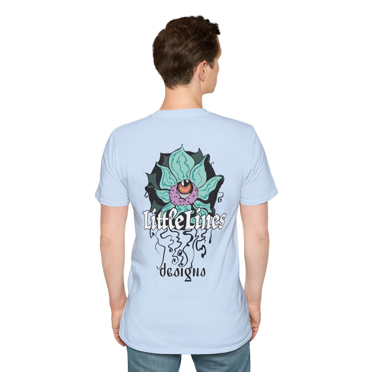 | LLd | Lotus Flower Graphic softstyle tee