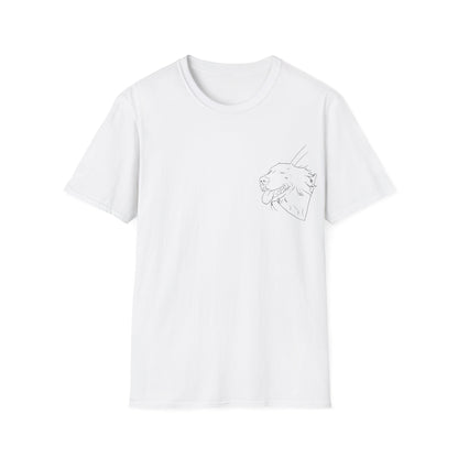 Happy Golden Retriever dog Window | Happy Window collection | LittleLinesdesigns