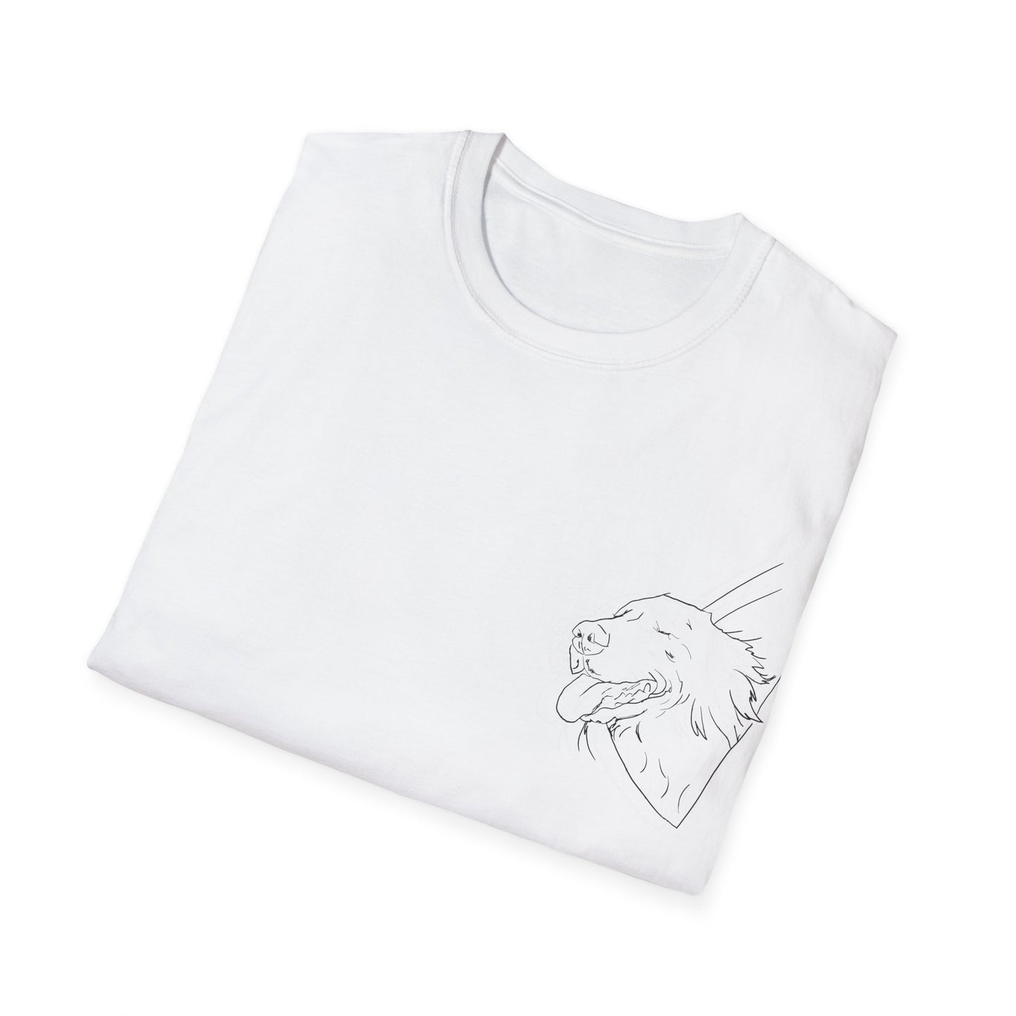 Happy Golden Retriever dog Window | Happy Window collection | LittleLinesdesigns