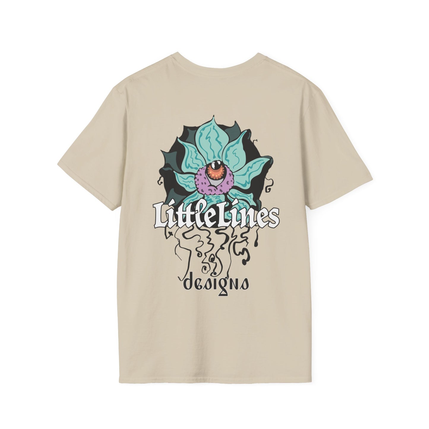 | LLd | Lotus Flower Graphic softstyle tee