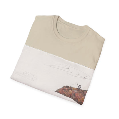 Ocean Lanscape "on the rocks" T-shirt | "Surrounds" Landscape collection | LittleLinesdesigns