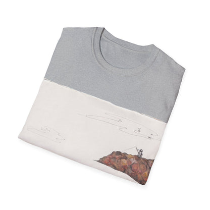 Ocean Lanscape "on the rocks" T-shirt | "Surrounds" Landscape collection | LittleLinesdesigns