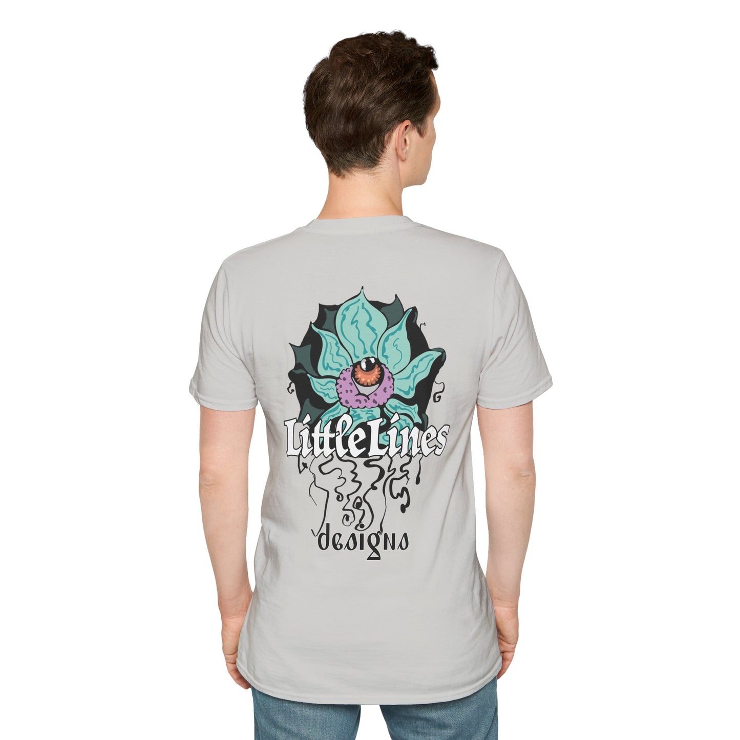 | LLd | Lotus Flower Graphic softstyle tee
