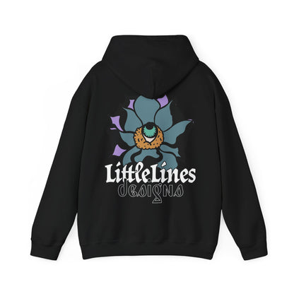LittleLinesdesigns warmth | Colorful Floral Graphic Hoodie