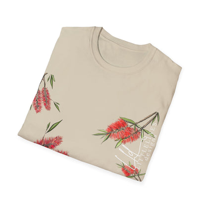 | Australian bottlebrush | "Surrounds" Floral Landscape collection | LittleLinesdesigns