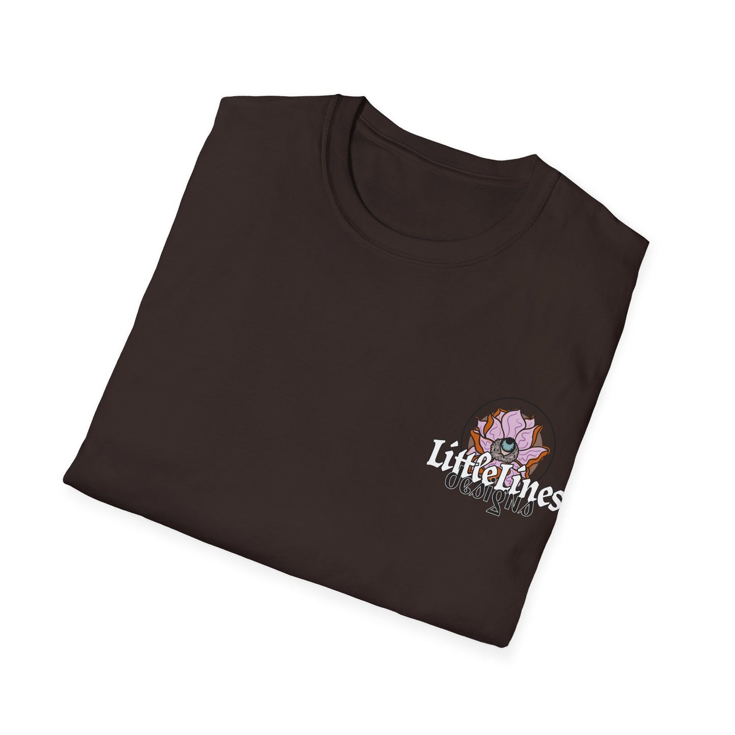 Artist wear T-shirt | Lotus Flower design | LittleLinesdesigns