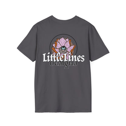 Artist wear T-shirt | Lotus Flower design | LittleLinesdesigns