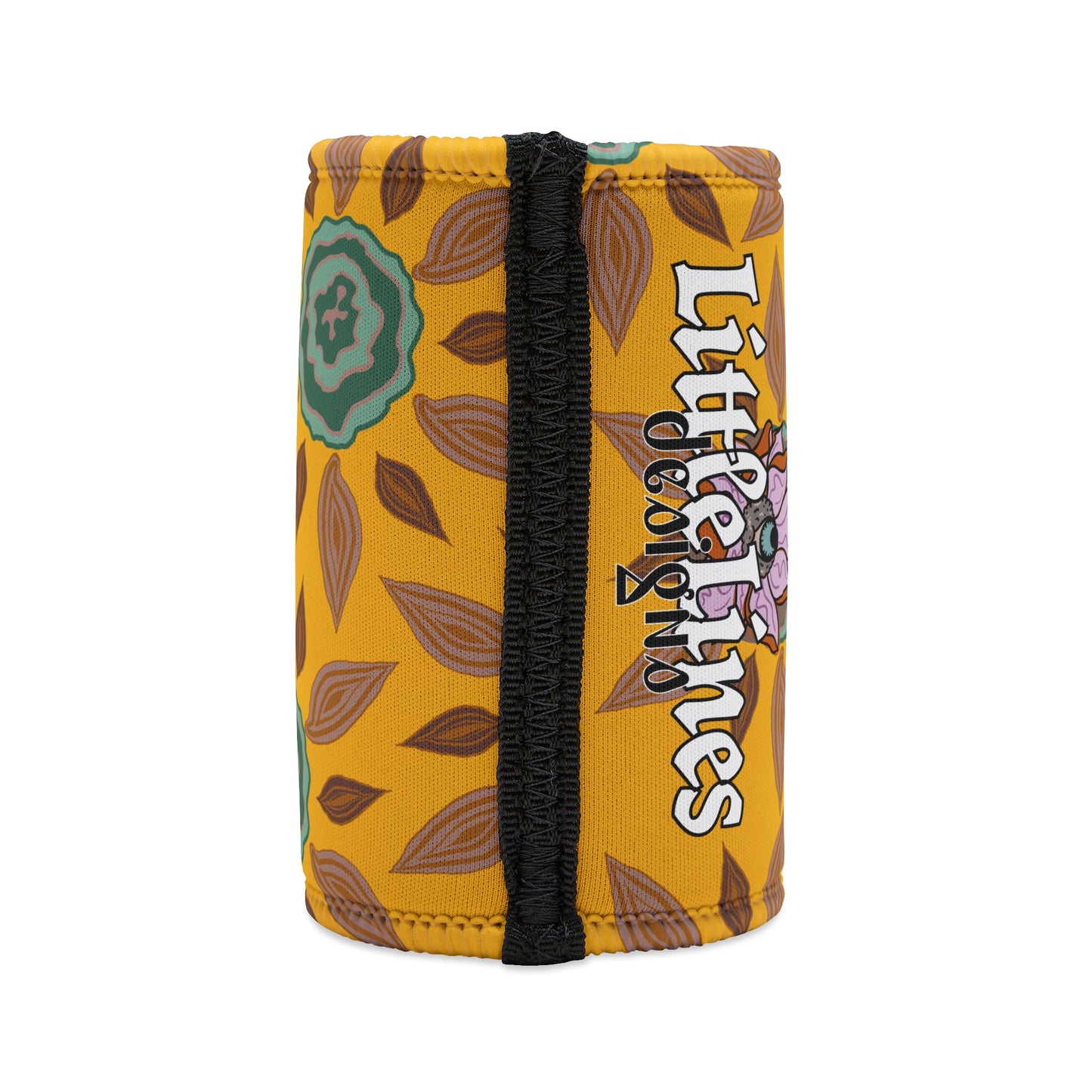 Kelpie dog stubby cooler | Bud Stubs Floral collection | LittleLinesdesigns