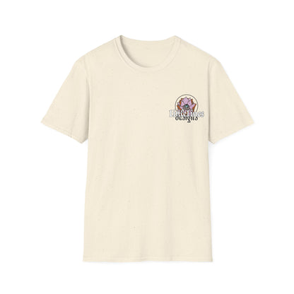 Artist wear T-shirt | Lotus Flower design | LittleLinesdesigns