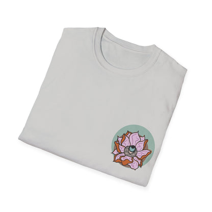 | LittleLinesdesigns | Lotus Flower Graphic softstyle tee