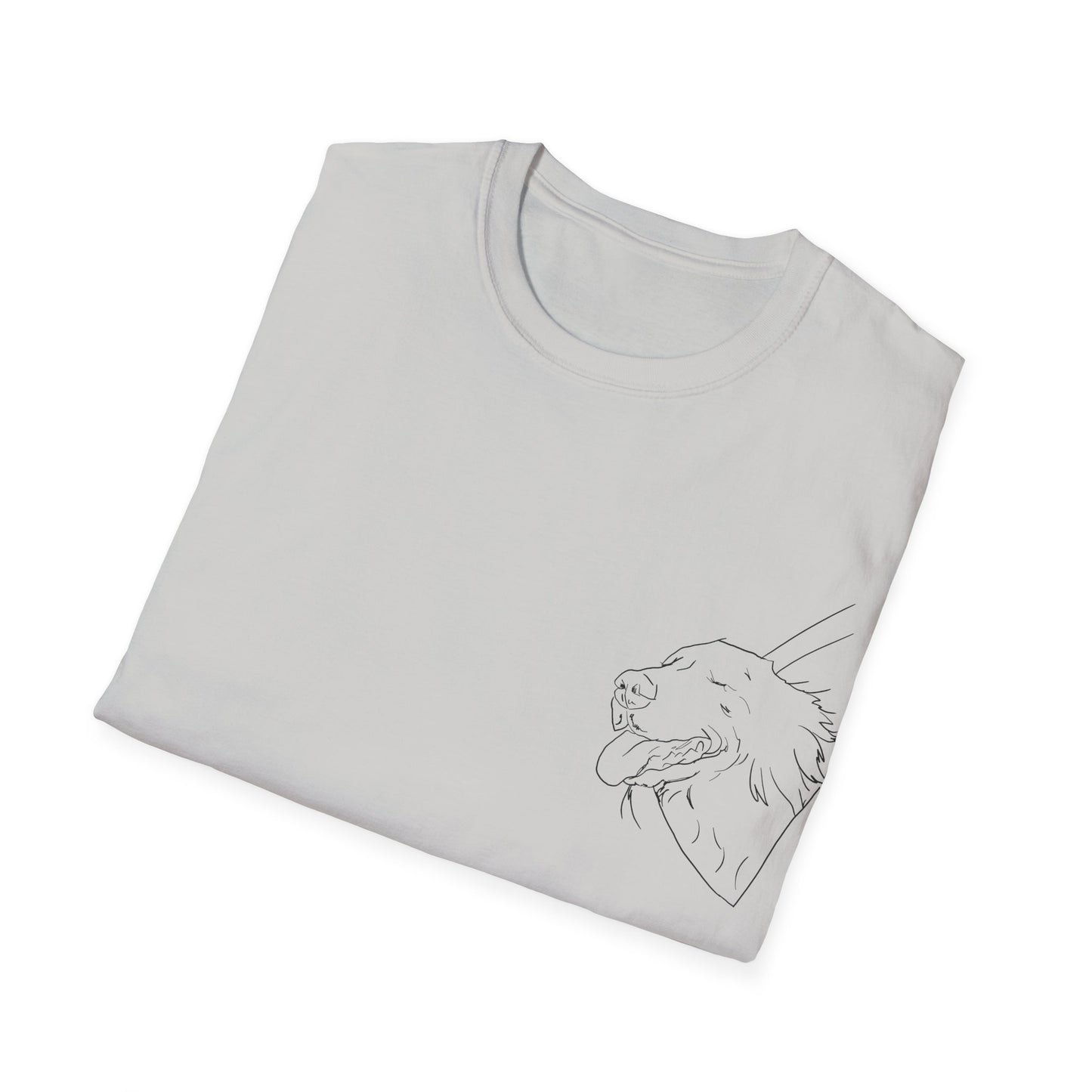 Happy Golden Retriever dog Window | Happy Window collection | LittleLinesdesigns