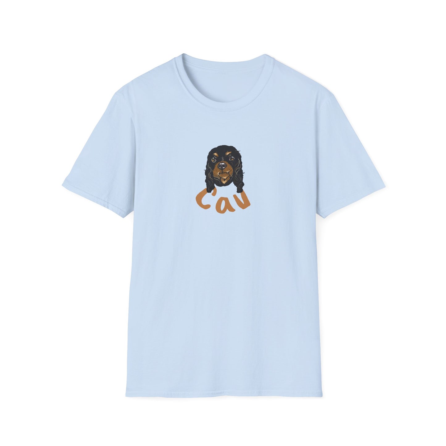 Cavalier font Pet T-Shirt | Dog art | LittleLinesdesigns
