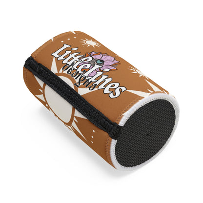 German Shephard Dog Stubby cooler | Budstubs Floral collection | LittleLinesdesigns