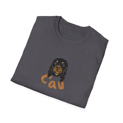 Cavalier font Pet T-Shirt | Dog art | LittleLinesdesigns