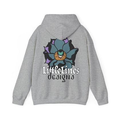 LittleLinesdesigns warmth | Colorful Floral Graphic Hoodie