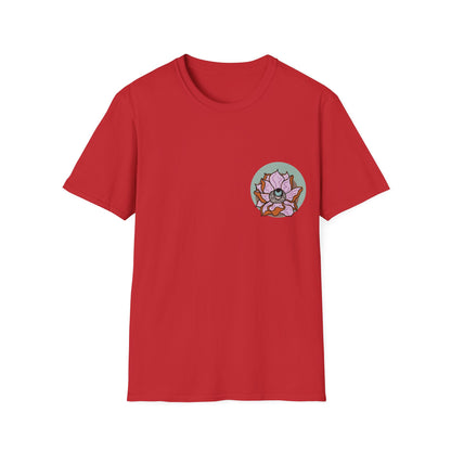| LittleLinesdesigns | Lotus Flower Graphic softstyle tee