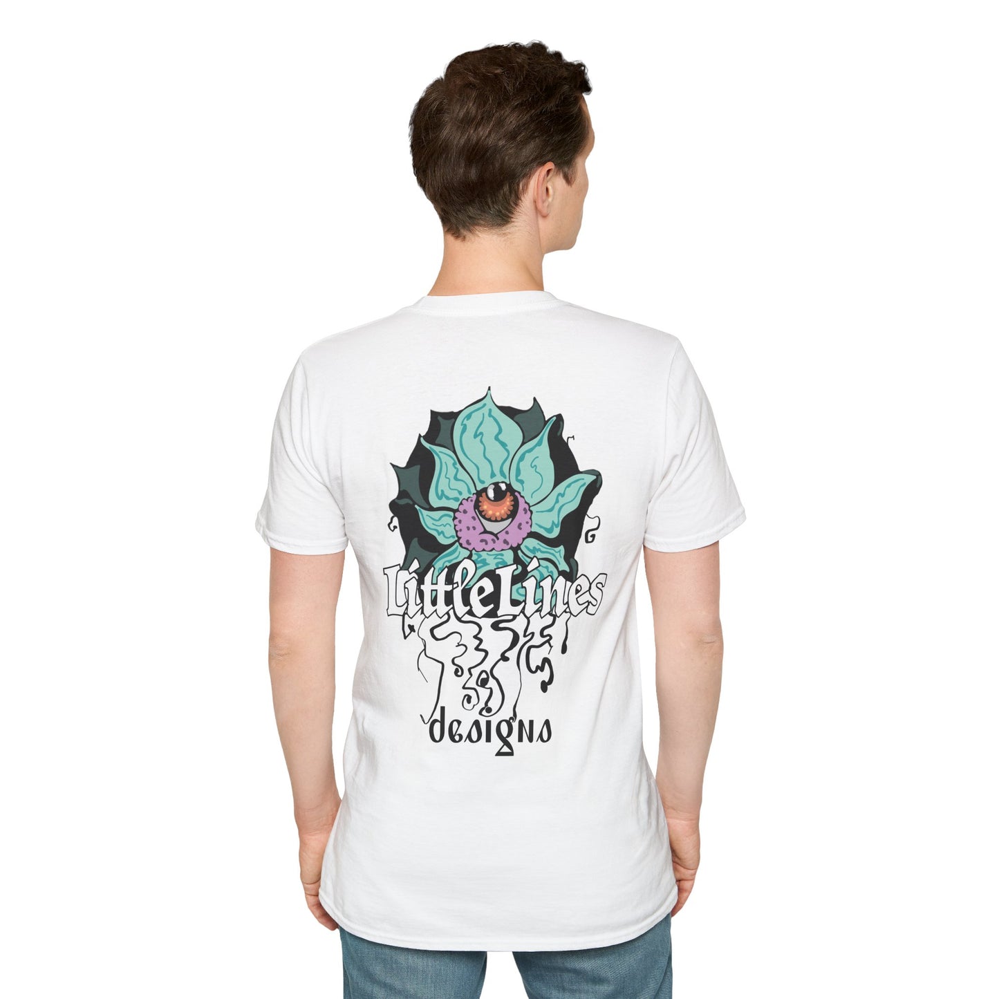 | LLd | Lotus Flower Graphic softstyle tee