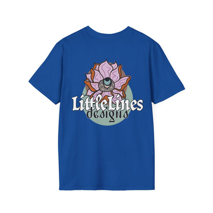 | LittleLinesdesigns | Lotus Flower Graphic softstyle tee