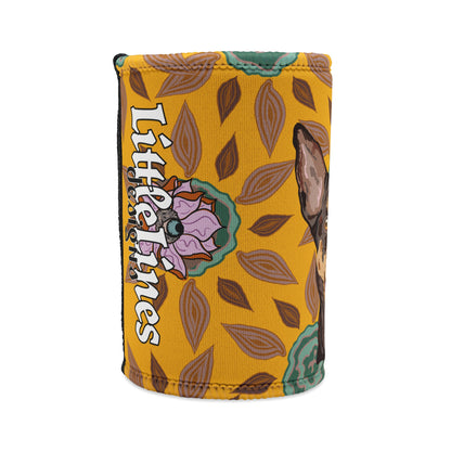 Kelpie dog stubby cooler | Bud Stubs Floral collection | LittleLinesdesigns