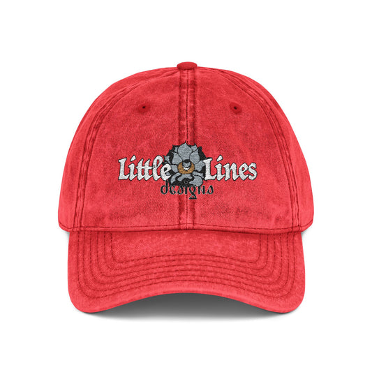 LittleLinesdesigns Embroidery Cap.