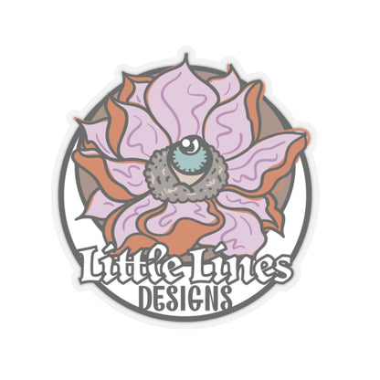 | LittleLinesdesigns | Lotus Flower Kiss-Cut Stickers
