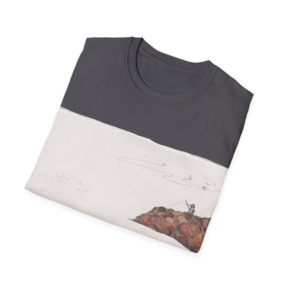 Ocean Lanscape "on the rocks" T-shirt | "Surrounds" Landscape collection | LittleLinesdesigns