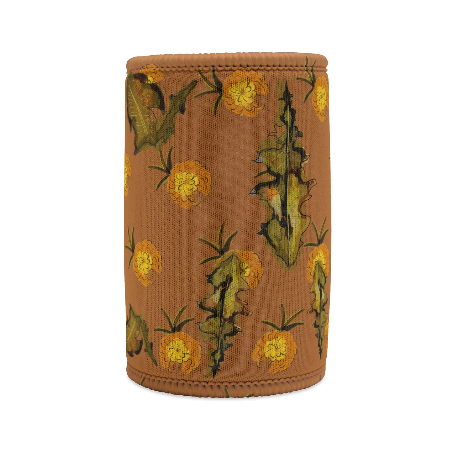 Dandelion Australian Flower Stubby Cooler | Budstub floral collection | LittleLinesdesigns