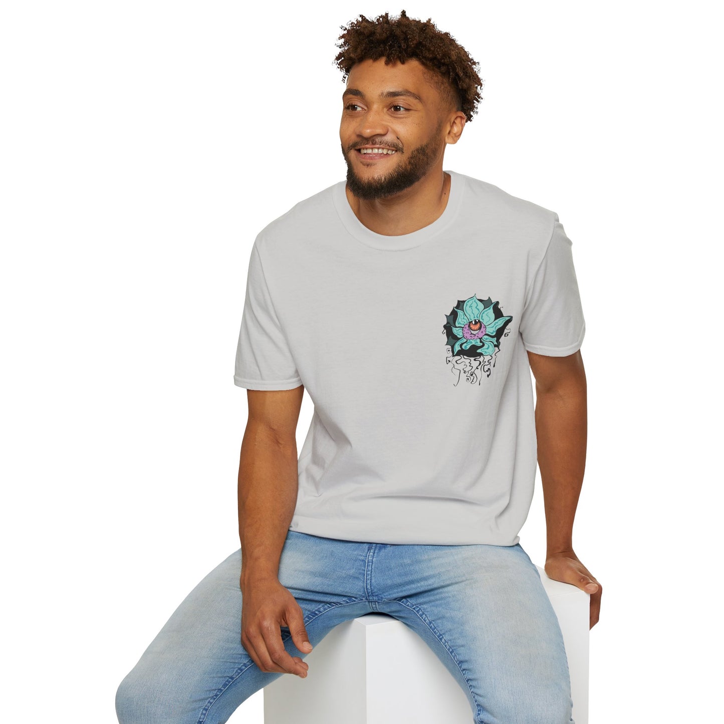 | LLd | Lotus Flower Graphic softstyle tee