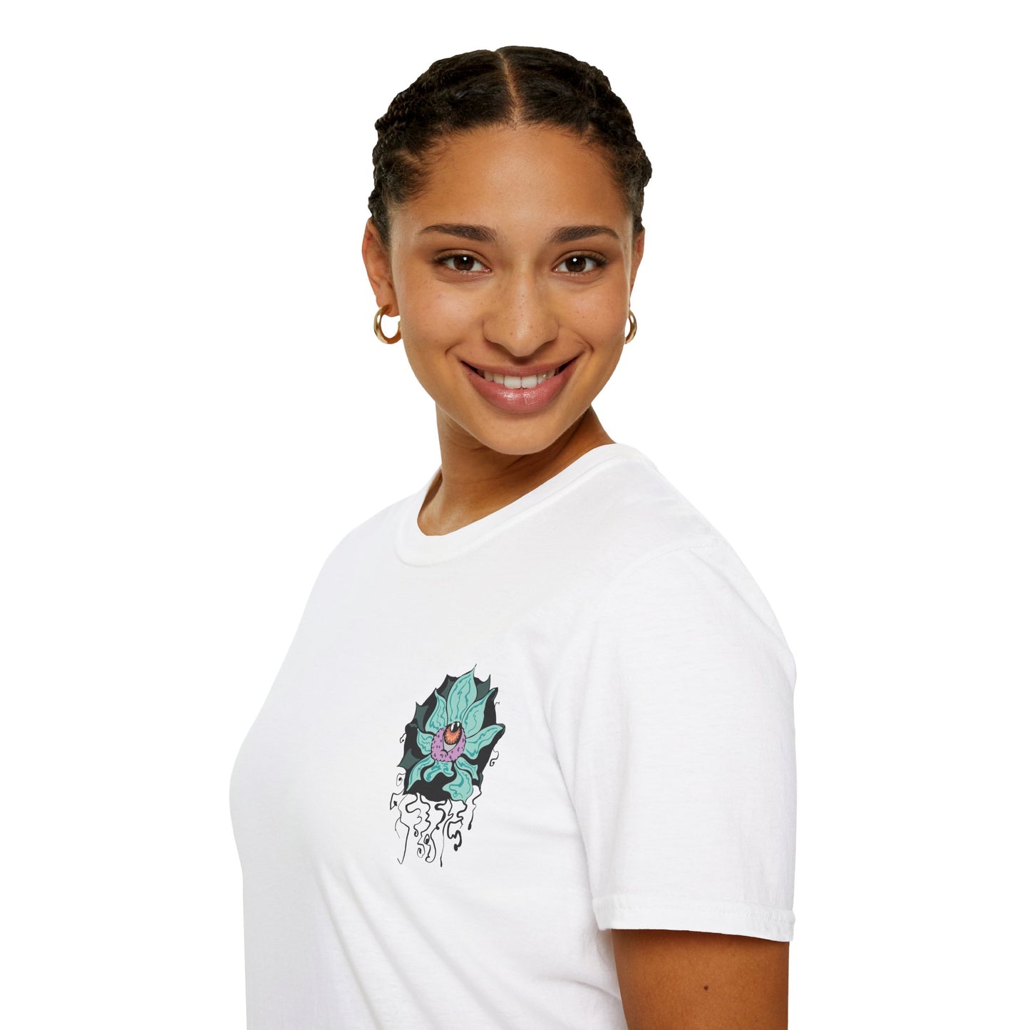 | LLd | Lotus Flower Graphic softstyle tee