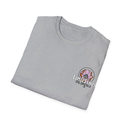 Artist wear T-shirt | Lotus Flower design | LittleLinesdesigns