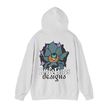 LittleLinesdesigns warmth | Colorful Floral Graphic Hoodie
