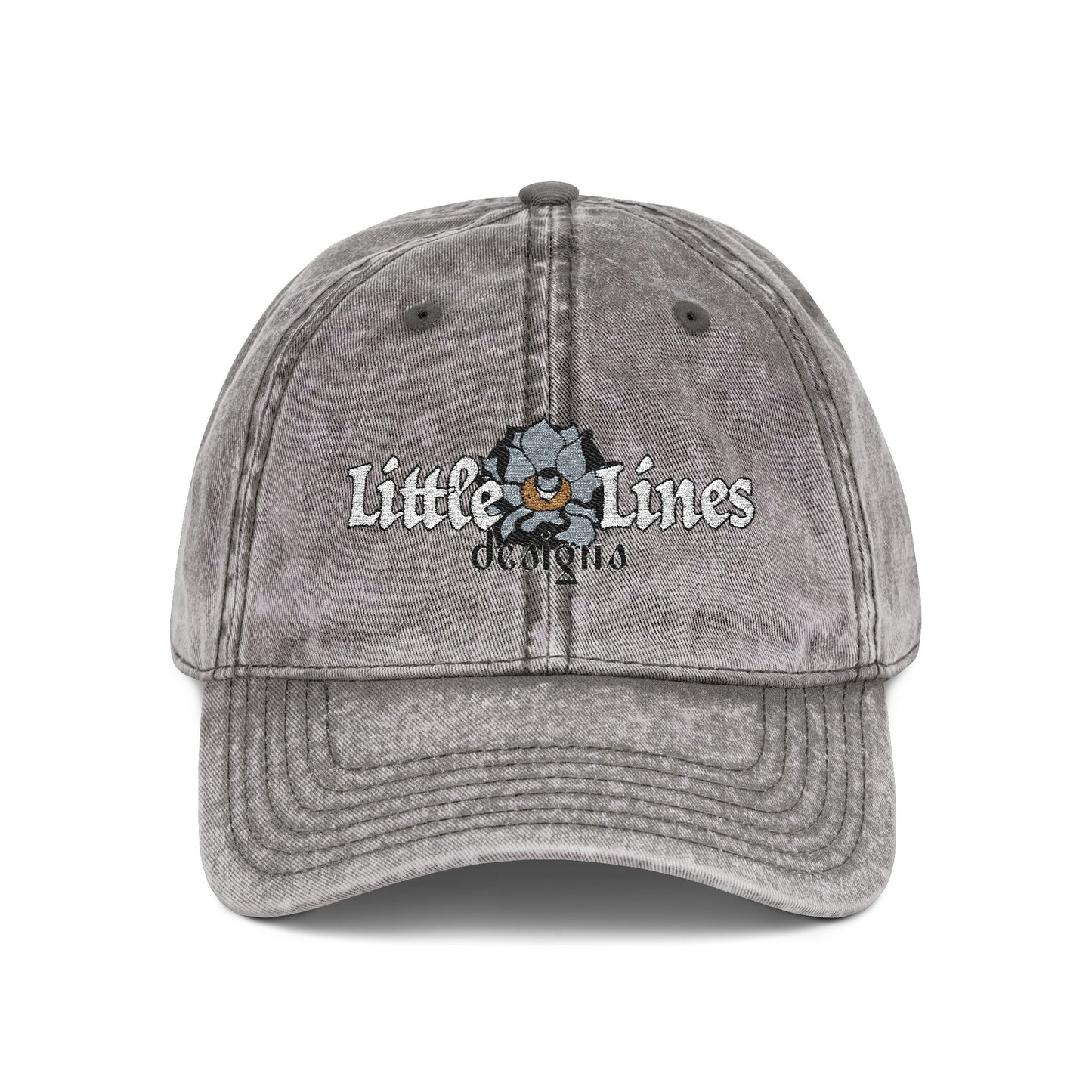 LittleLinesdesigns Embroidery Cap.