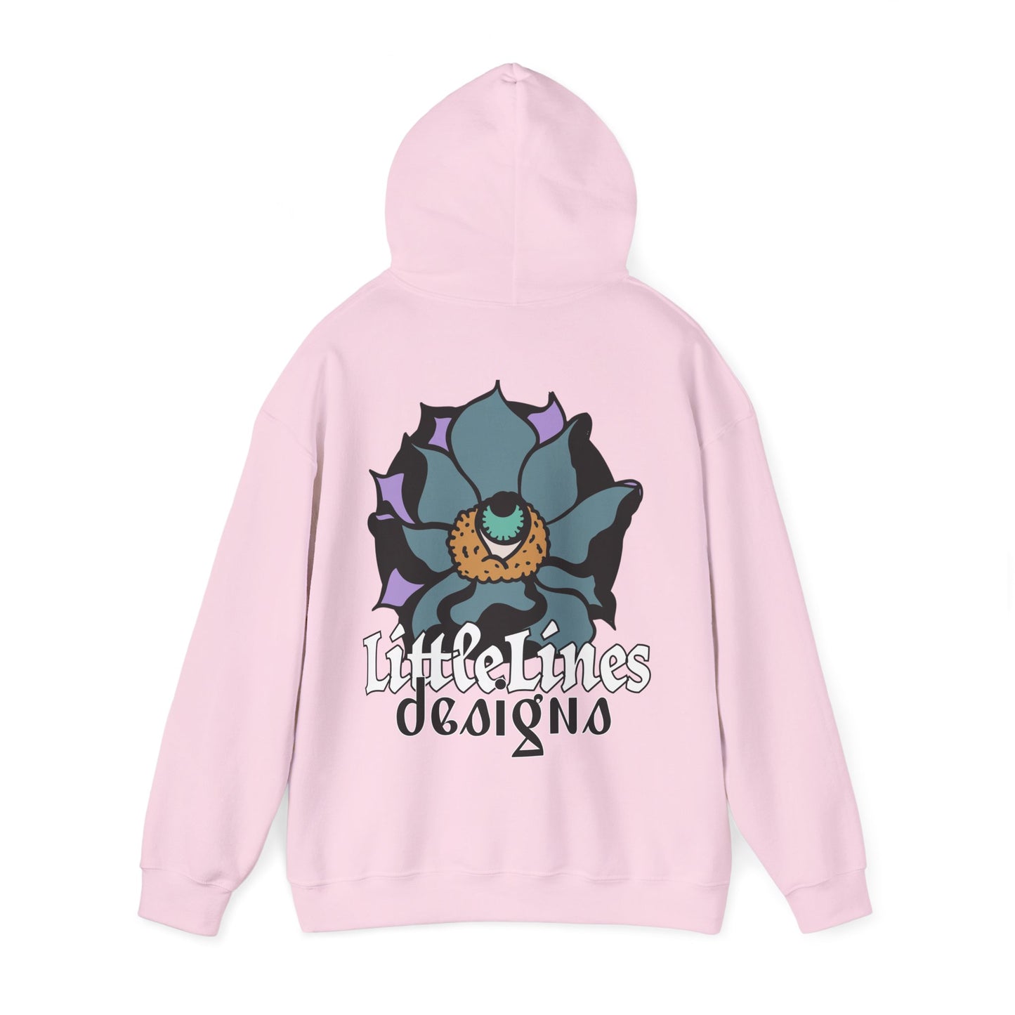 LittleLinesdesigns warmth | Colorful Floral Graphic Hoodie